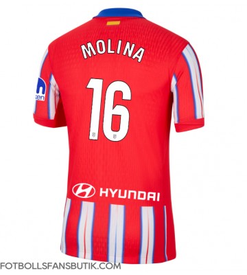 Atletico Madrid Nahuel Molina #16 Replika Hemmatröja 2024-25 Kortärmad